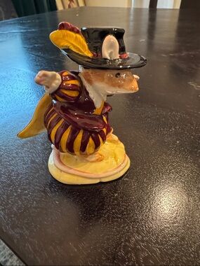 Royal Doulton Wilfred Mouse Figurine - Cream with Brown Accents